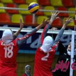 والیبال بانوان ایران در جام کنفدراسیون آسیا ششم شد