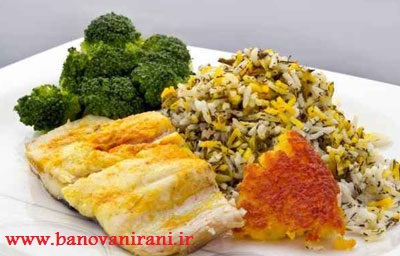 طرز تهیه سبزی پلو ماهی هندی