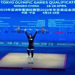 سیده الهام حسینی در وزنه برداری قهرمانی آسیا ششم شد